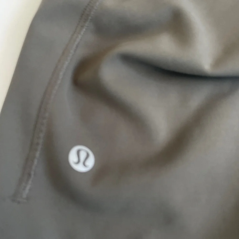 Lululemon Align Biker Shorts High Rise Side Pockets Hunter Green Sz 2 Athletic‎